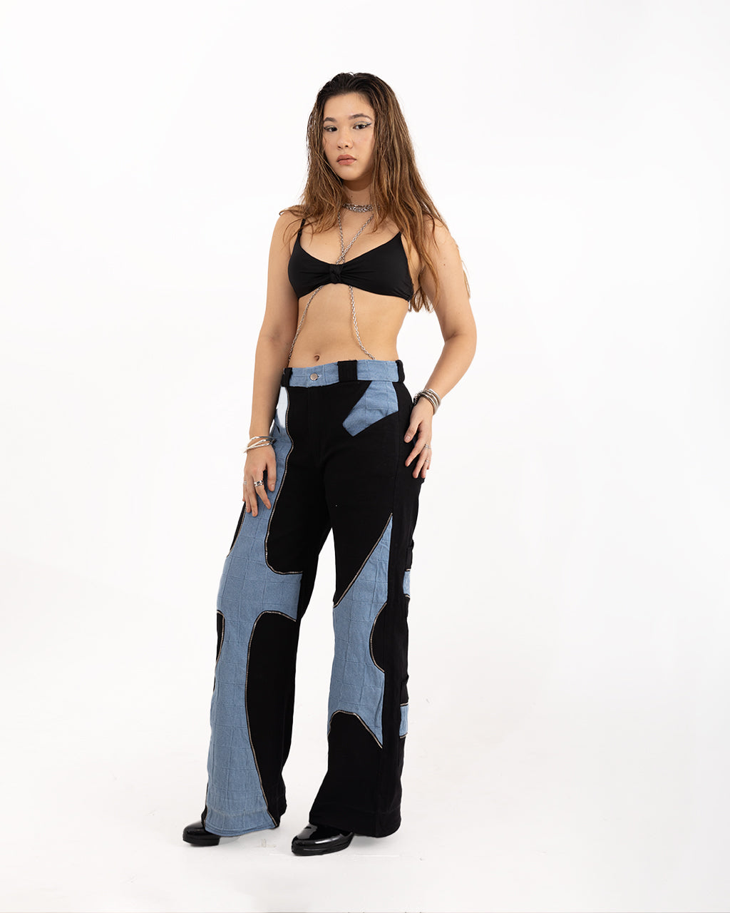 BLUE WAVE PANTS