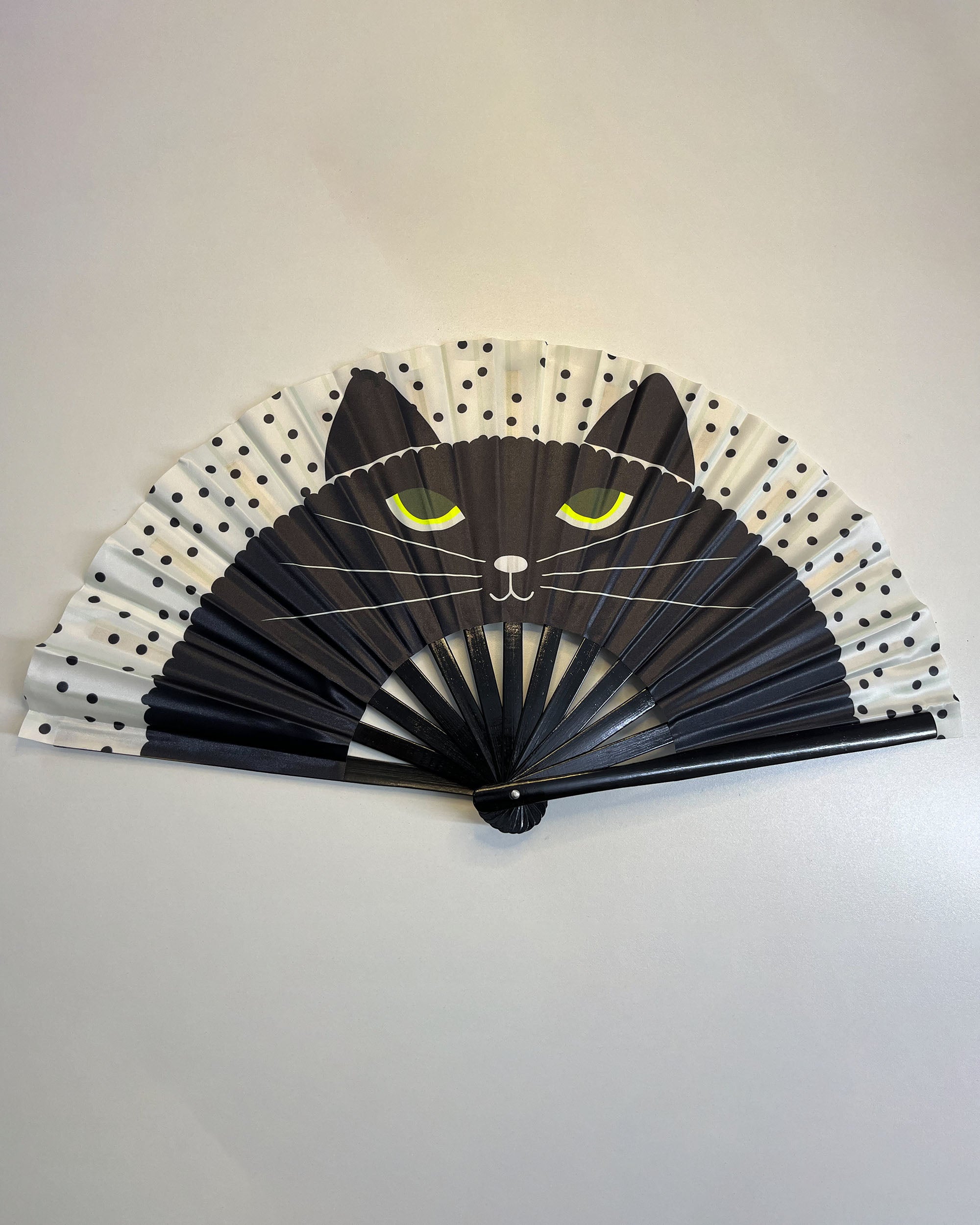 CAT KITTY HAND FAN