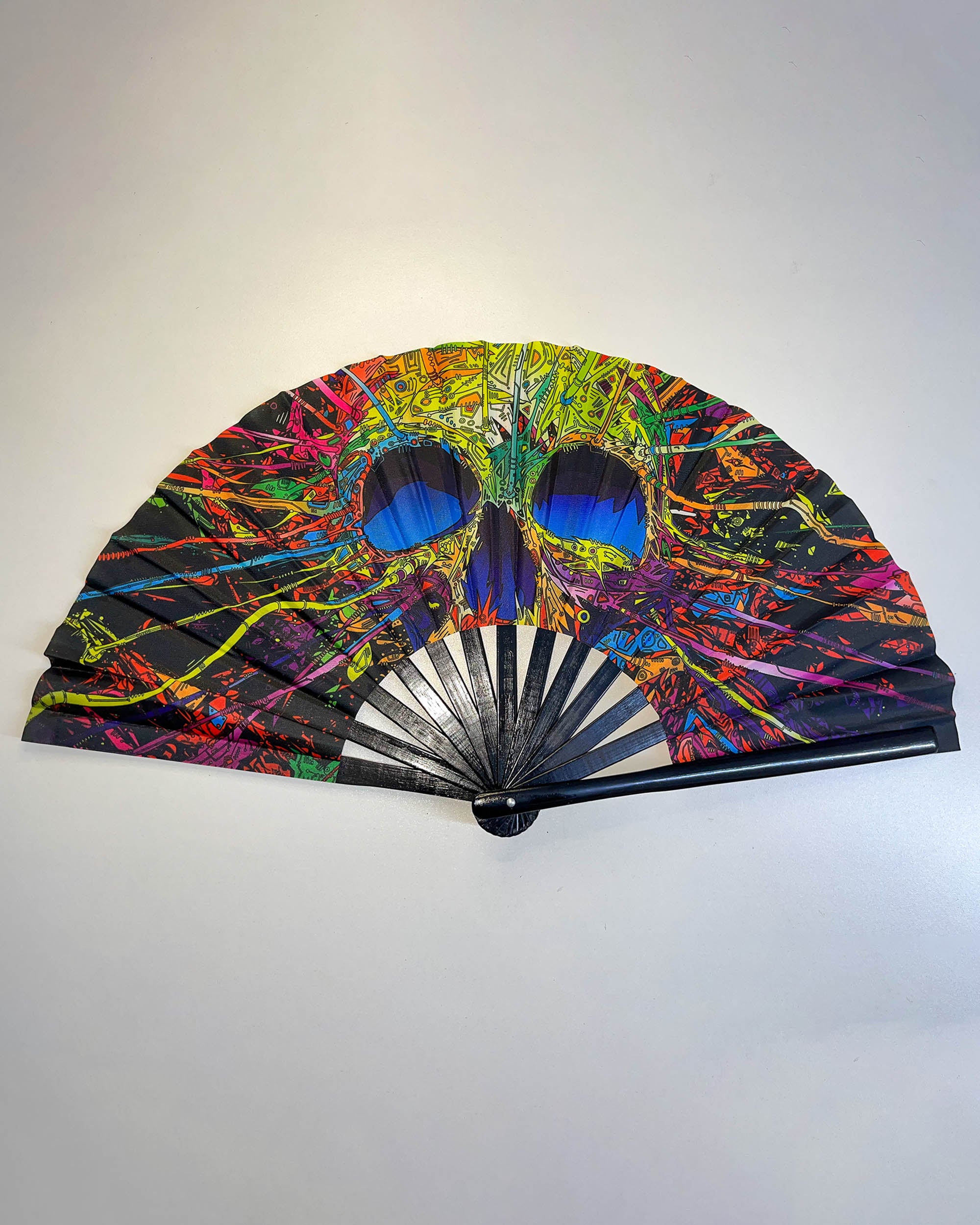 SKULL HAND FAN