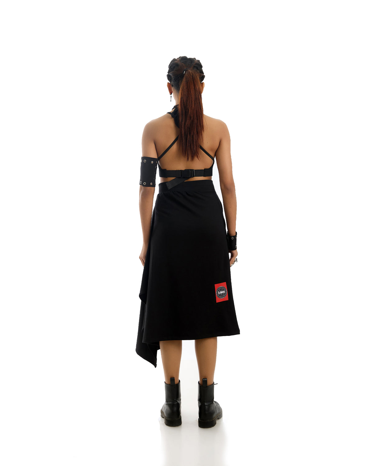 Midnight Wrap Skirt, skirt by iAM, view 4