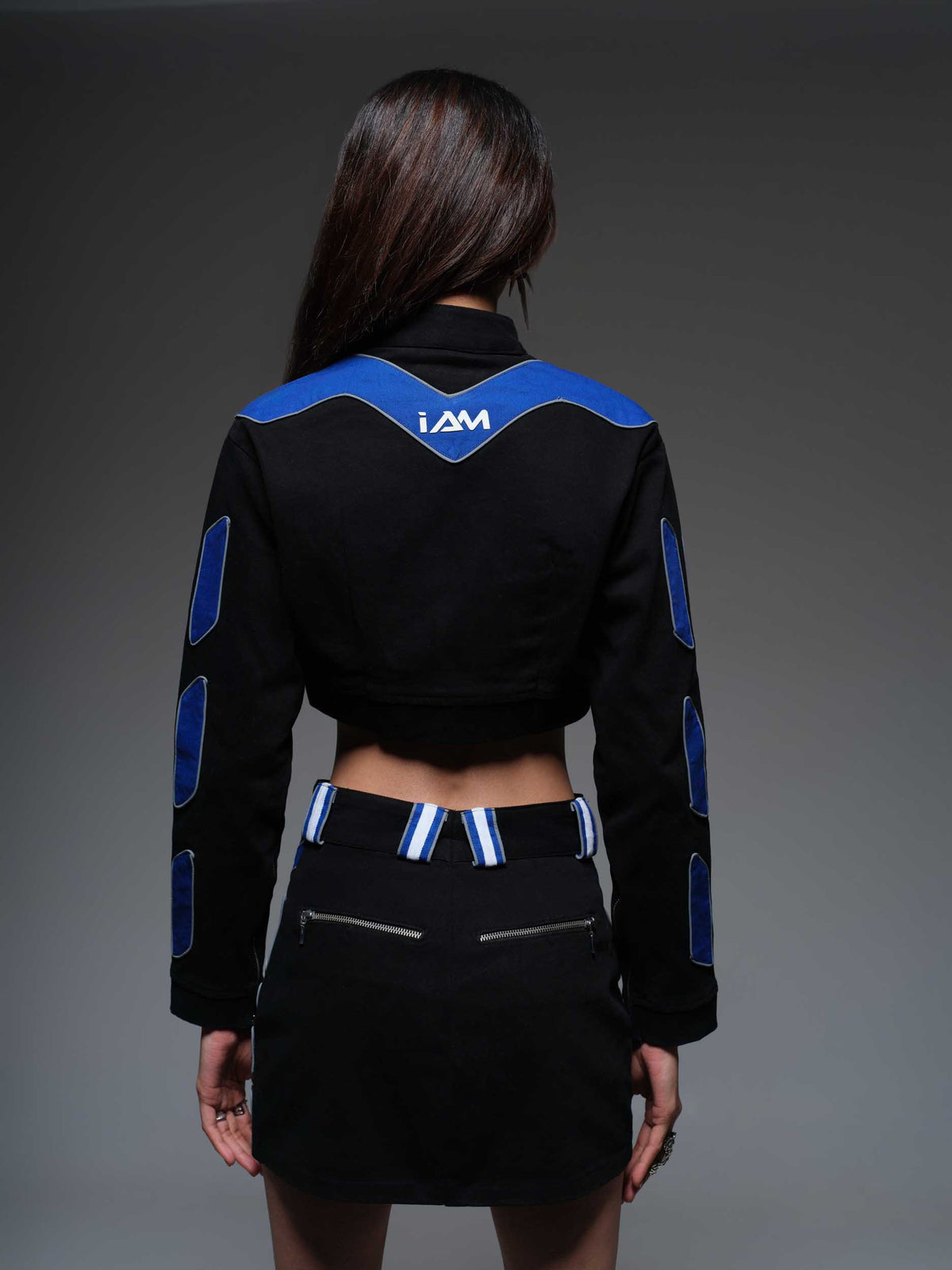 Night Shifter Skirt, co-ord set by iAM, view 3