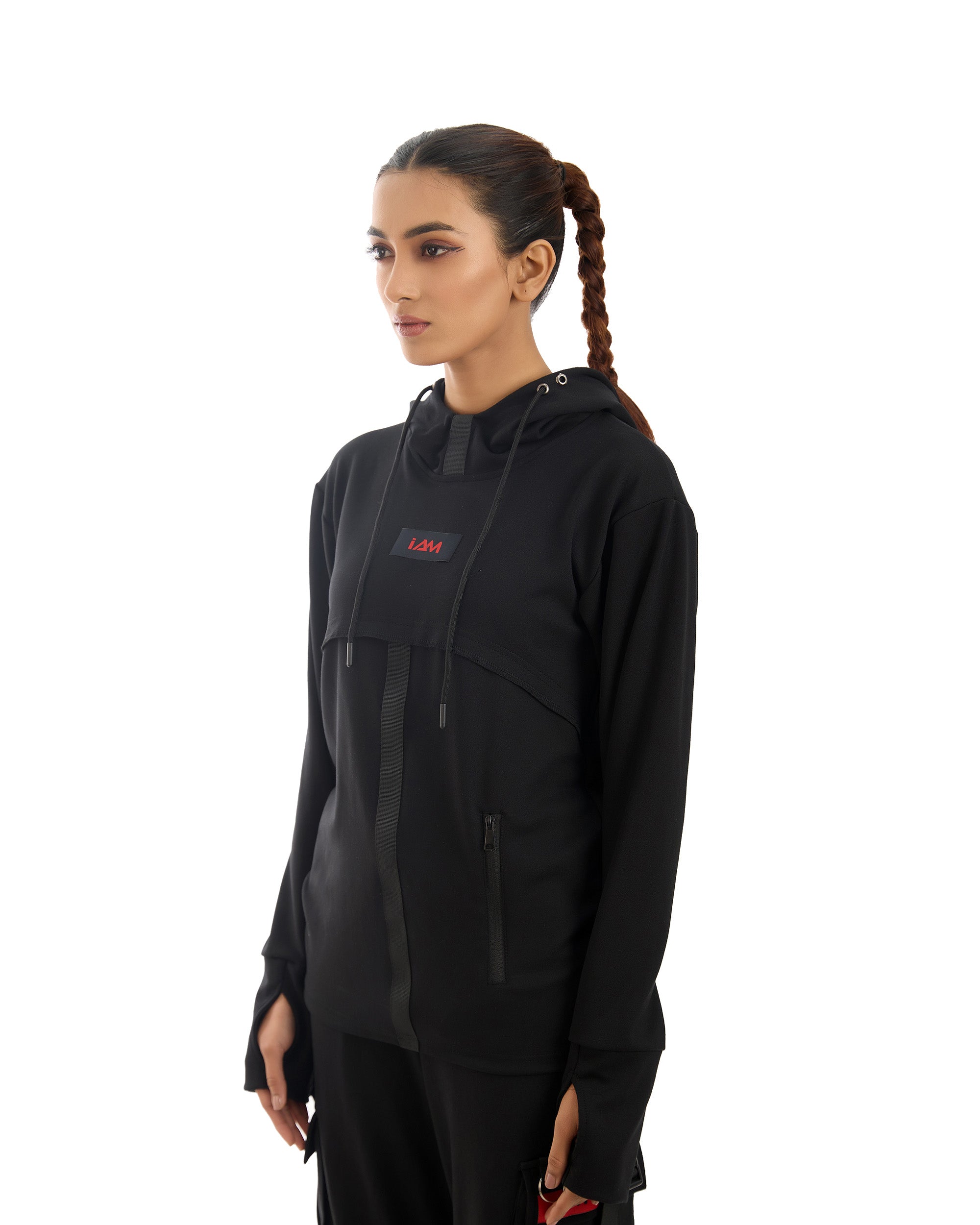 Black Tech Hoodie