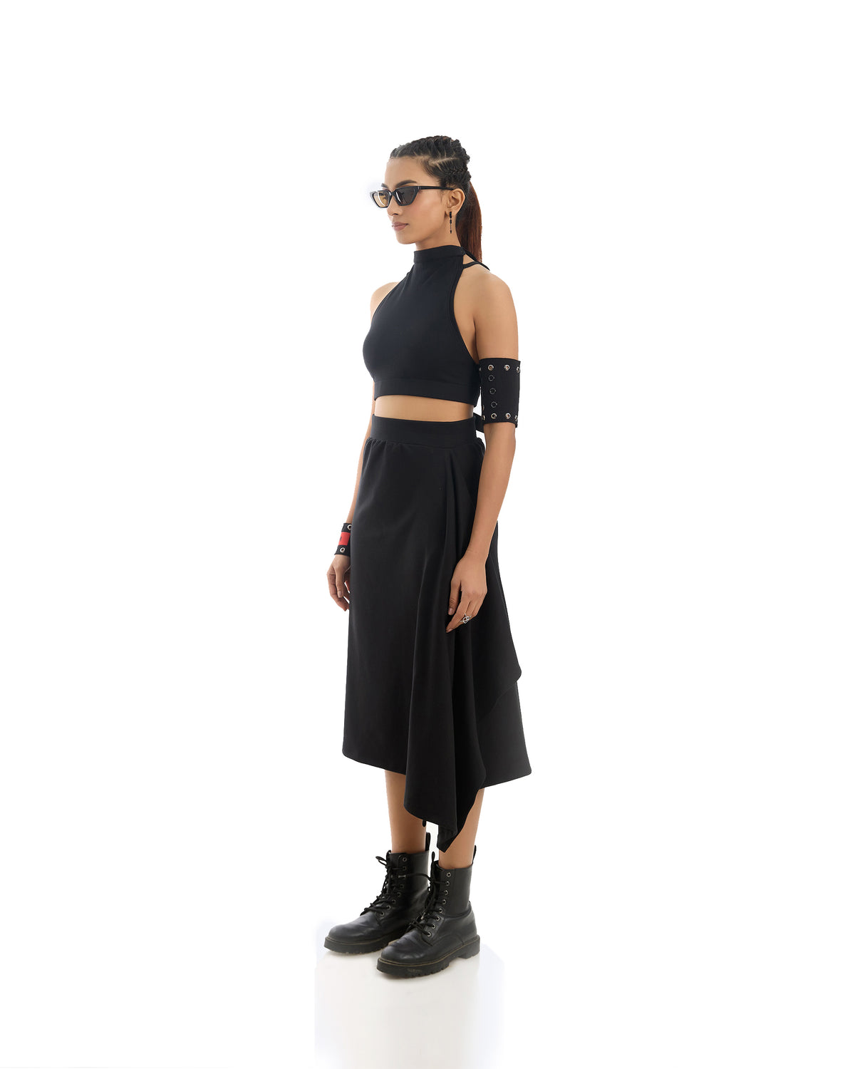 Midnight Wrap Skirt, skirt by iAM, view 3