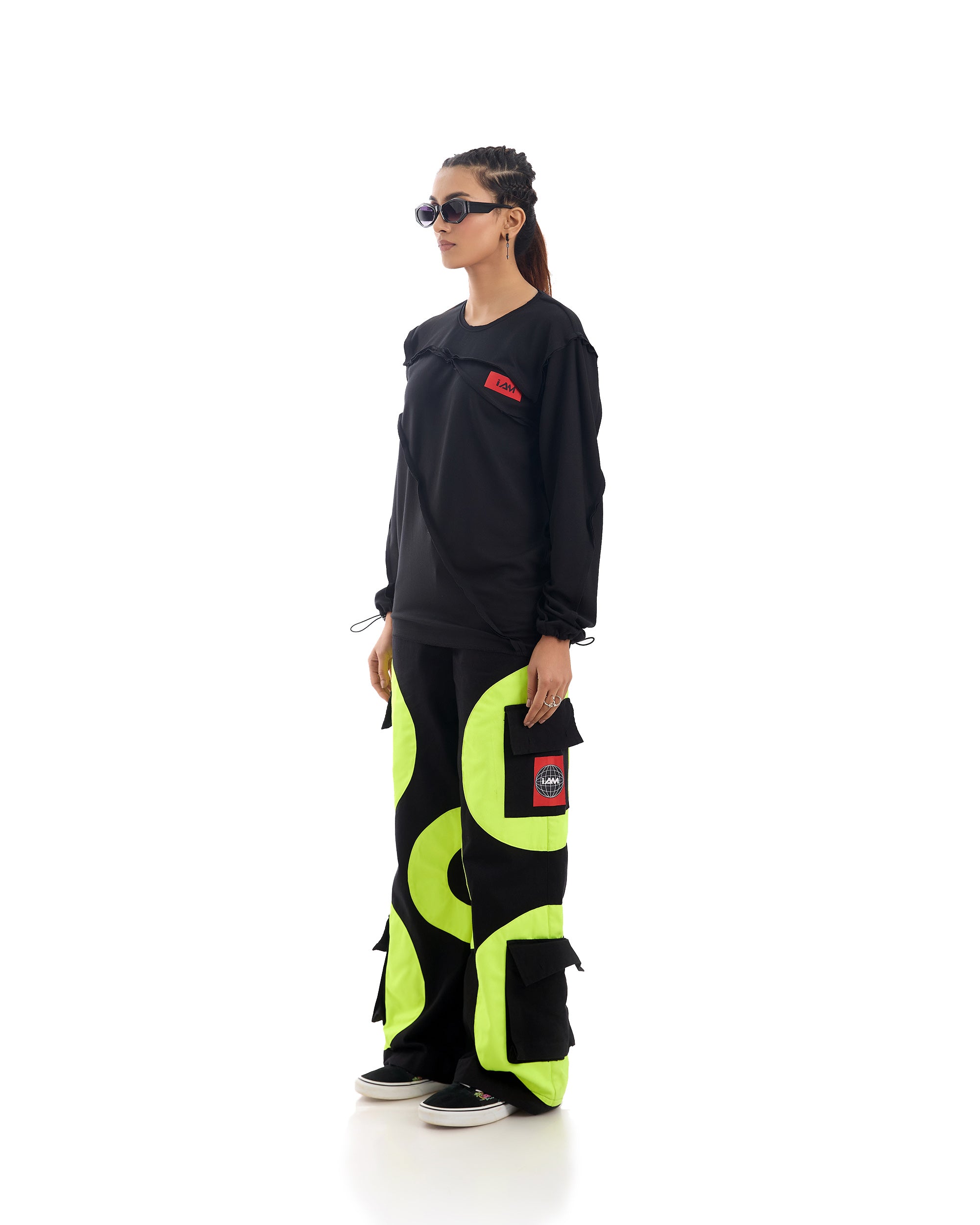 Neon Sun Cargo Pants