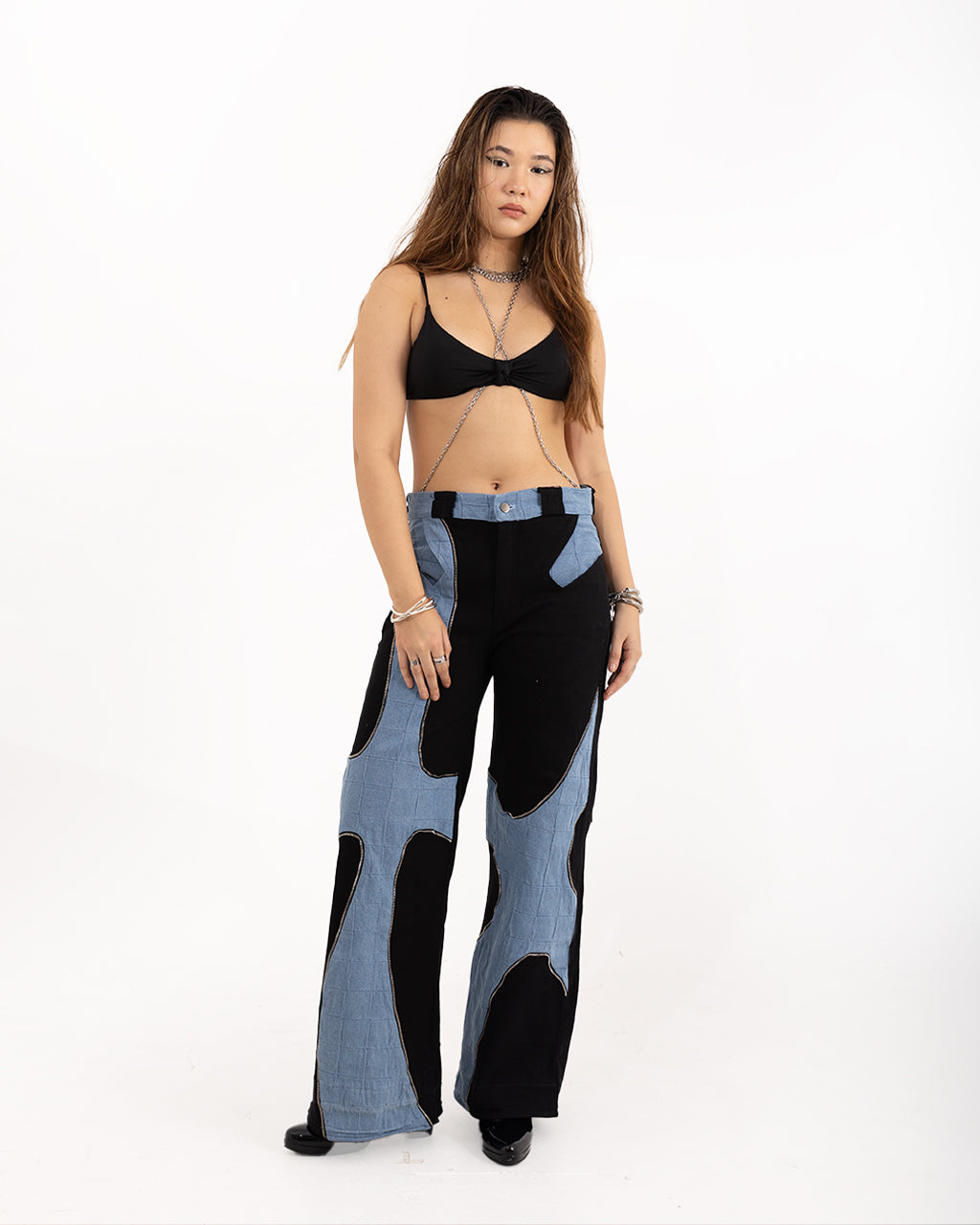 BLUE WAVE PANTS