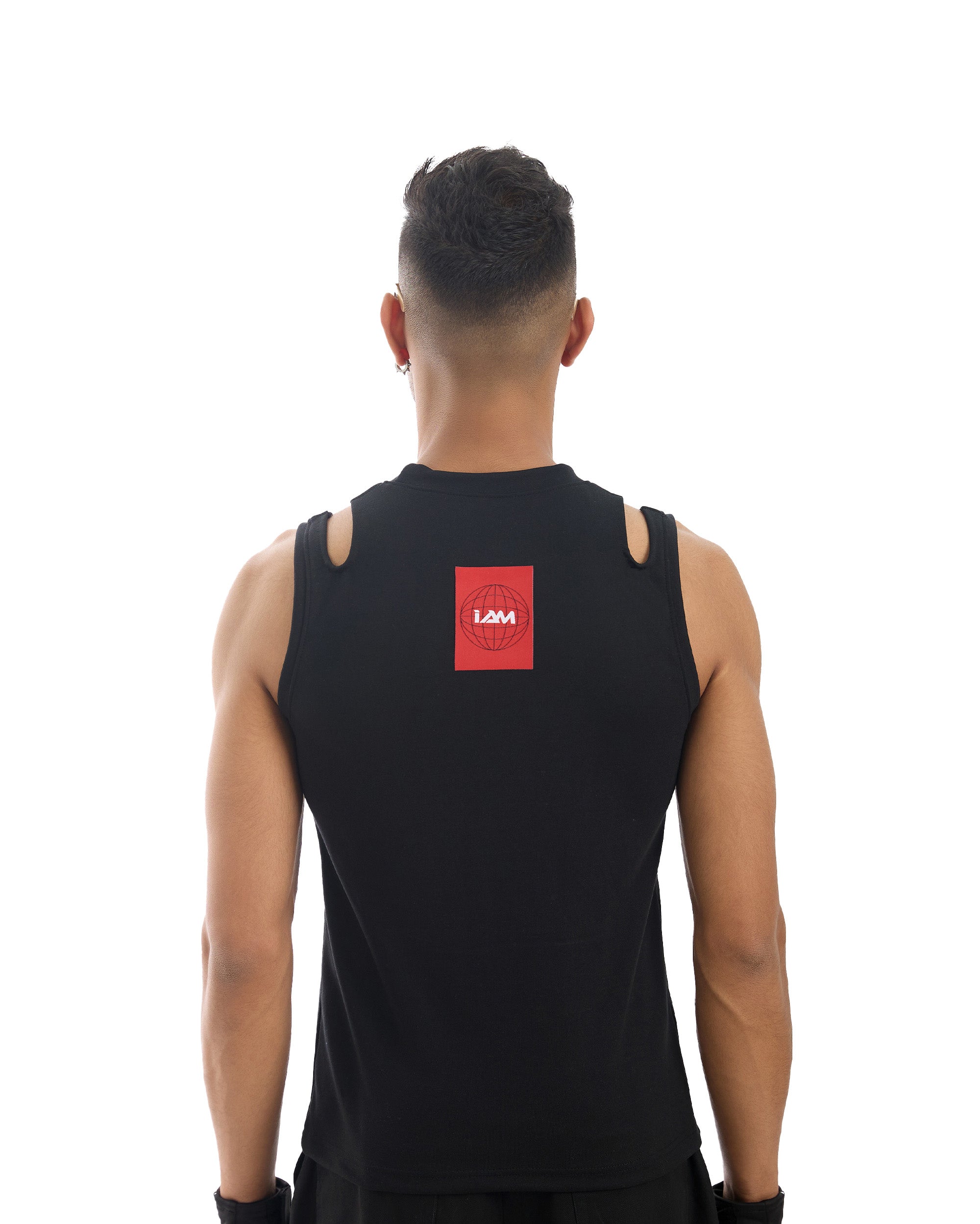 i AM | Insurgence Shoulder Cut Tank Top