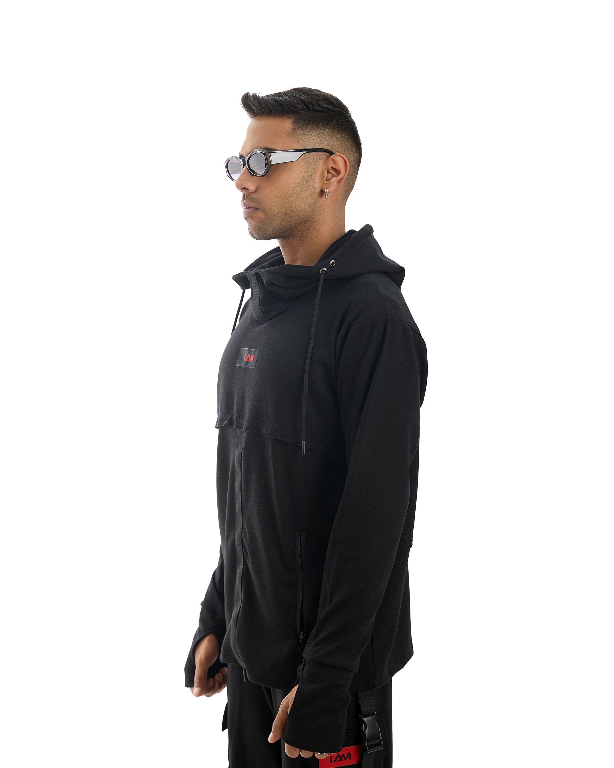 Black Tech Hoodie